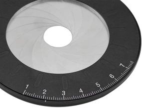 img 1 attached to 🔘 Adjustable Aluminum Alloy Circle Drawing Tool - Round Circle Template Ruler for Accurate Measurements - Ring Circle Making Tool (12.5cm, black)