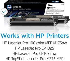 img 3 attached to HP 126A CE310AD 2-Pack Black Toner Cartridges