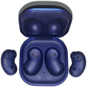 img 4 attached to Samsung Galaxy Buds Live TWS Earbuds with Active Noise Cancellation, Bluetooth 5.0, 12mm Drivers, Compatible with iOS & Android - SM-R180 (Buds Only, Mystic Blue Limited Edition)