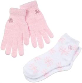 img 1 attached to 🧦 Hydrating Bliss: Earth Therapeutics Aloe Infused Moisturizing Gloves & Socks Set