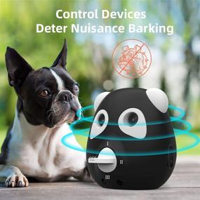 img 3 attached to BECETTY Upgraded Bark Control Device: Stop Barking with Sonic Outdoor Bark Controller - Training for All Dog Breeds