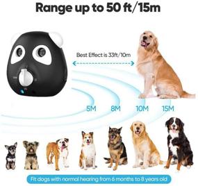 img 2 attached to BECETTY Upgraded Bark Control Device: Stop Barking with Sonic Outdoor Bark Controller - Training for All Dog Breeds