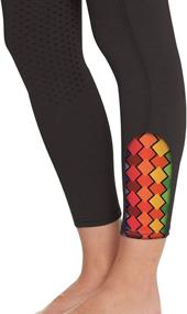 img 2 attached to 👖 Enhance Your Performance with Ovation Women's Ladies Aerowick Silicone Knee Patch