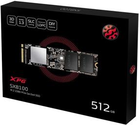 img 2 attached to 🚀 ADATA XPG SX8100 512GB NVMe PCIe M.2 SSD with 3D NAND, R/W speeds of up to 3500/3000MB/s (ASX8100NP-512GT-C)