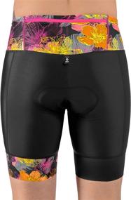 img 2 attached to 🚴 Ultimate Women's Triathlon Shorts: SLS3 - Super Comfy, 6 Inch, Slim Athletic Fit