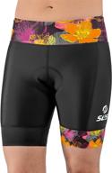 🚴 ultimate women's triathlon shorts: sls3 - super comfy, 6 inch, slim athletic fit logo