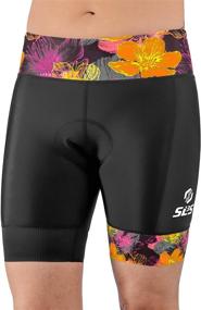 img 4 attached to 🚴 Ultimate Women's Triathlon Shorts: SLS3 - Super Comfy, 6 Inch, Slim Athletic Fit