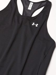 img 1 attached to Девушки Under Armour HeatGear Черная девичья одежда и спортивная одежда.