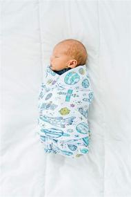 img 3 attached to 👶 ADDISON BELLE Organic Kids' Home Store Swaddle Blanket