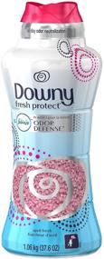 img 2 attached to 🌸 April Fresh Downy Fresh Protect Odor Shield Scent Booster for In-Wash Use (37.6 oz.)