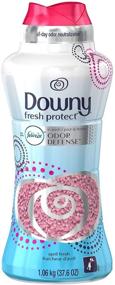 img 4 attached to 🌸 April Fresh Downy Fresh Protect Odor Shield Scent Booster for In-Wash Use (37.6 oz.)