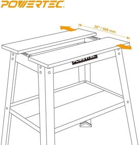 img 1 attached to 🔧 Enhance your Tool Efficiency with the POWERTEC UT1002 Universal Tool Stand