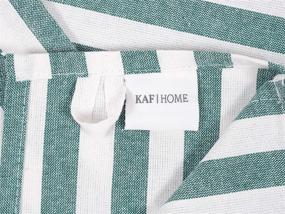 img 1 attached to 🎅 KAF Домашний кухонный рушник праздничный набор из 4 штук - Цифровая печать на 100% хлопке, размером 18 x 28 дюймов (дизайн праздничного грузовика)