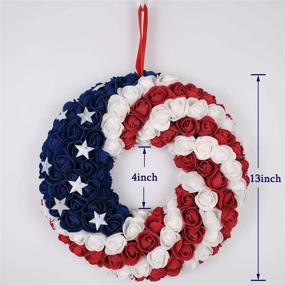 img 3 attached to Idyllic Patriotic Americana Handcrafted Decoration