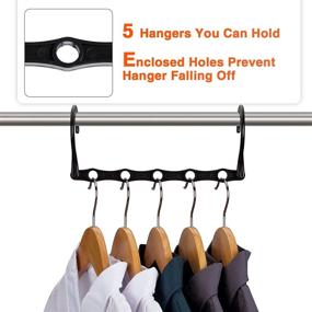 img 3 attached to The Ultimate Ulimart Hangers: Space Saving 10 Pack for Efficient Closet Organization and Storage