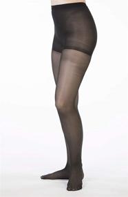 img 3 attached to 👠 Allegro Essential 83 Sheer Support Compression Pantyhose: Comfortable Women's Compression Hose, 8-15 mmHg, Closed Toe