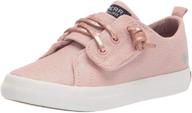 sperry kid's crest vibe jr sneaker: stylish and comfortable footwear for kids logo