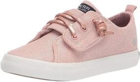 img 4 attached to Sperry Kid's Crest Vibe Jr Sneaker: Stylish and Comfortable Footwear for Kids