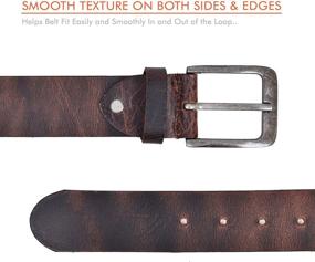 img 2 attached to Men's Clifton Heritage Leather Belt