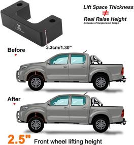 img 1 attached to AUTOHAUX Suspension Chevrolet Silverado 2007 2019 Replacement Parts in Shocks, Struts & Suspension