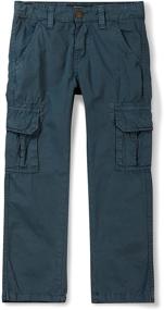 img 2 attached to Mesinsefra Outdoor Military Trousers: Trendy Boys' Pants for 140CM 7 8 Clothing