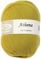 elegant yarns athena yarn mint logo