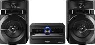 experience dynamic audio with panasonic sc-ux100 cd & usb wireless bluetooth 300w mini hi-fi system shelf stereo logo