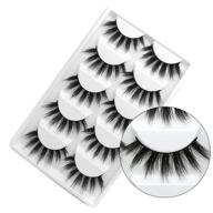 👁️ ggokok false eyelashes: 3d faux mink handmade luxurious volume - fluffy, natural, and reusable | dramatic long soft lashes - 5 pairs logo