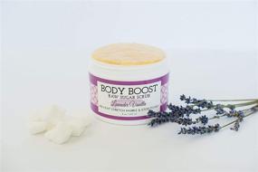 img 2 attached to 🌸 Luxurious Lavender Vanilla Raw Sugar Scrub - Nourish and Rejuvenate Dry Skin, Stretch Marks, and Scars - Safe for Pregnancy and Nursing - Allergen-Free and Vegan - 8 oz