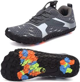 img 3 attached to 👟 Детские легкие кроссовки для бега CIOR U121FTXXXHWWZ892 EL, темно-сине-красные, 26 размер