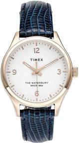 img 1 attached to Timex Waterbury Traditional Leather Strap