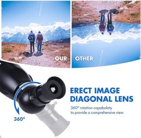 img 1 attached to 🔭 AOMEKIE Telescopes: Enhance Astronomy Exploration for Kids & Adults with 234X Magnification, Phone Mount, Case, and 3X Barlow Lens