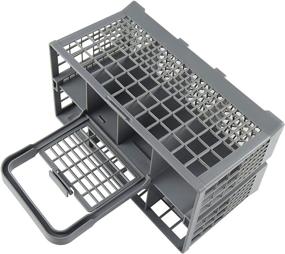 img 2 attached to ⚙️ Beaquicy Universal Dishwasher Cutlery Basket - Replacement for Popular Dishwasher Brands: Ken-more, Whirl-pool, Bo-sch, Sam-sung, G-E