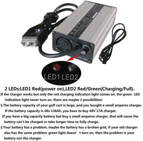 img 1 attached to 🔋 Abakoo 36V 5A Battery Charger for Ez-Go EZgo TXT Marathon 1983-1994 with SB50 Anderson Style Plug