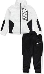 img 1 attached to 👦 Комплект одежды Nike для мальчиков - худи и джоггеры