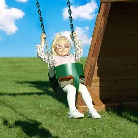 img 3 attached to 🏞️ Ultimate Fun with Swing-N-Slide Bucket Swing: A Perfect Addition to Your Outdoor Playset