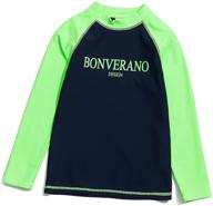 🏊 bonverano boys swimwear sets - upf 50+ sun protection swimsuit collection logo