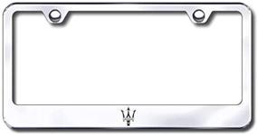 img 2 attached to Stainless Steel Chrome Maserati License