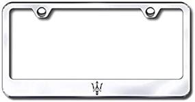 img 4 attached to Stainless Steel Chrome Maserati License