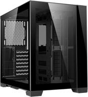 💻 lian li o11 dynamic mini black secc/aluminum/tempered glass mini tower computer case - o11d mini-x (power supply size: sfx/sfx-l) logo