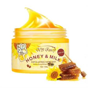 img 4 attached to 👐 Revitalize and Nourish Your Hands with Paraffin Milk & Honey Hand Wax Mask - Hydrating, Exfoliating, and Moisturizing Treatment, 5.3oz/150ml