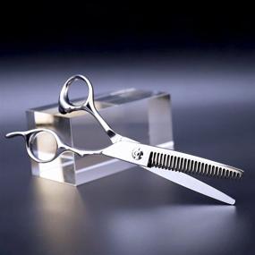 img 3 attached to AOLANDUO Texturizing Scissors Lightweight Beauticians