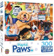 🧩 masterpieces playful jigsaw newland 300 piece puzzle logo