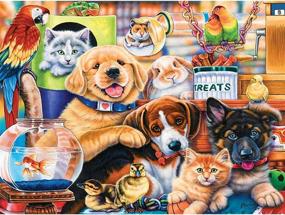 img 1 attached to 🧩 MasterPieces Playful Jigsaw Newland 300 Piece Puzzle