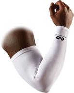 mcdavid compression arm sleeve: ultimate 🔥 cooling and skin protection for sports activities логотип