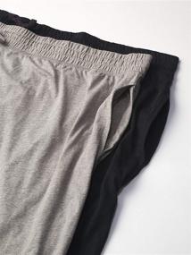 img 1 attached to 🧦 Comfortable and Stylish: Fruit of the Loom Jersey Jogger Heather for Maximum Relaxation