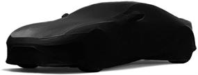 img 1 attached to 🚗 Custom Fit Black Sapphire Metallic Car Cover for 2010-2021 Chevy Camaro - Crevelle Covers