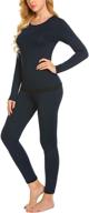 ekouaer womens midweight thermal underwear sports & fitness logo