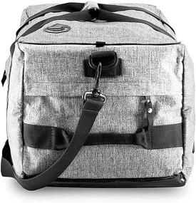 img 2 attached to 🎒 Smell Proof Water Resistant Skunk Hybrid Backpack/Duffle Gray - US Patent D819327