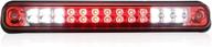 red led high mount stop light for 1988-2000 chevy 🚦 gmc c/k 1500 2500 3500 rear cargo lamp - third brake light logo